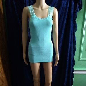 Lace Straps Tank Top